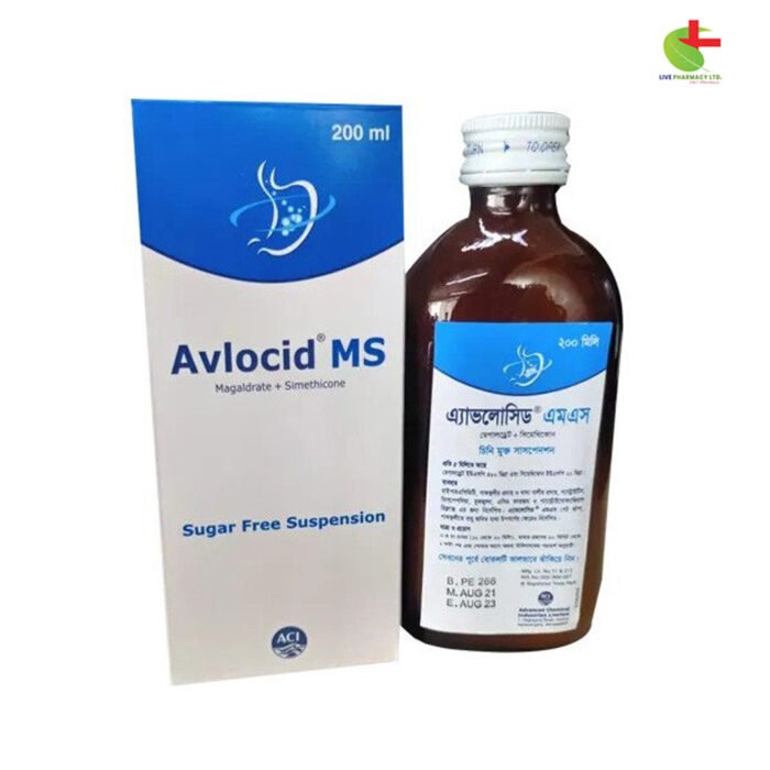 Avlocid MS - Effective Treatment for Acidity & Stomach Disorders | Live Pharmacy