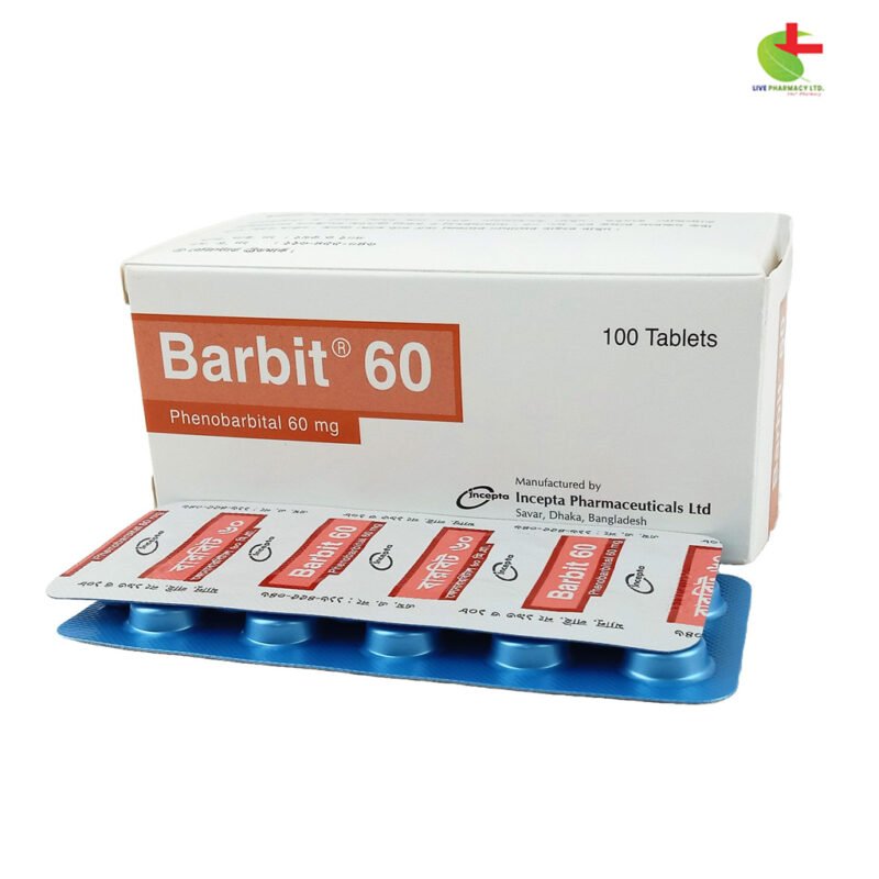 Barbit 60 - Effective Sedative and Anticonvulsant | Live Pharmacy