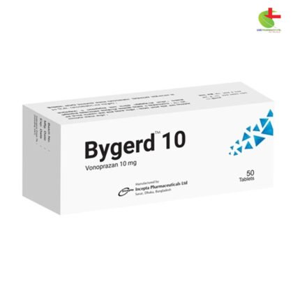 Buy Bygerd (Vonoprazan) Online | Ulcer & Reflux Treatment | Live Pharmacy by Incepta Pharmaceuticals