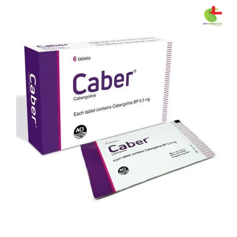 Caber for Lactation Suppression and Prolactin Control - Live Pharmacy | ACI Ltd.