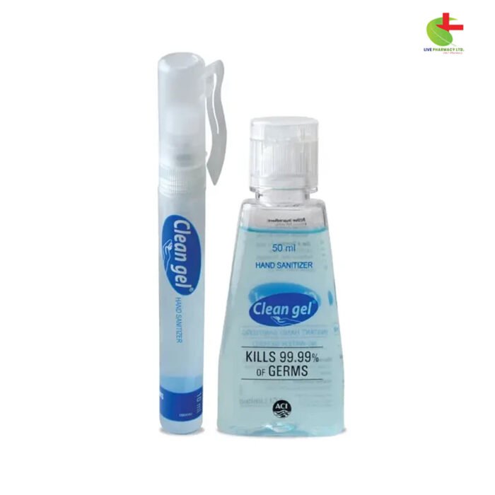 Clean Gel | Antiseptic Hand Gel for Germ-Free Protection | ACI Ltd. | Live Pharmacy