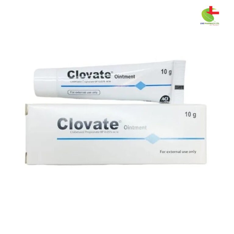 Clovate Ointment - Topical Treatment for Psoriasis, Eczema & Skin Inflammation | Live Pharmacy