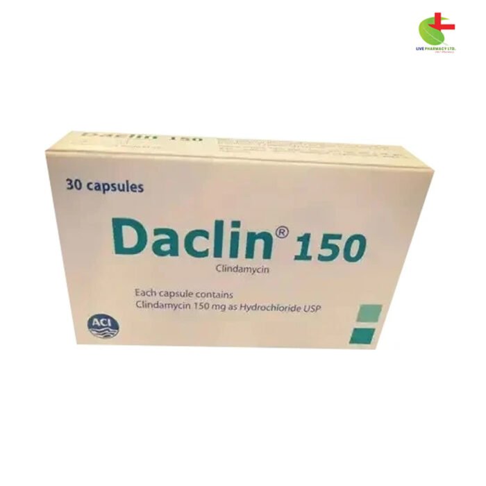 Daclin (Clindamycin) - Antibiotic for Infections | Live Pharmacy