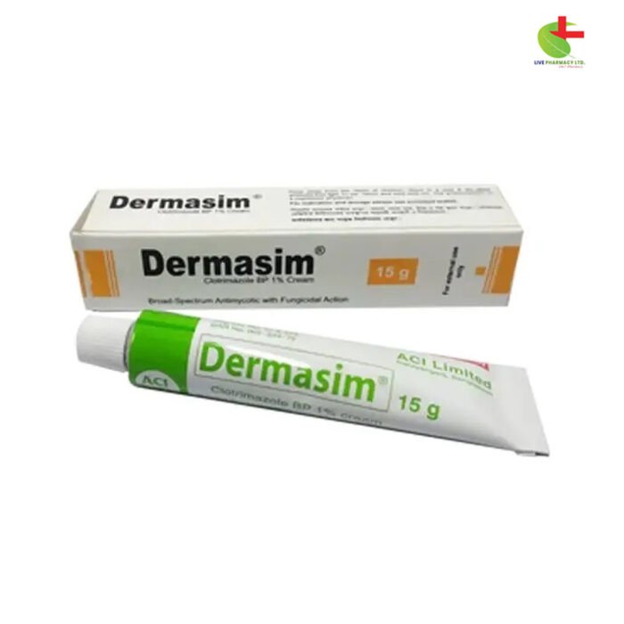 Dermasim Cream | Antifungal Treatment for Skin Infections | Live Pharmacy