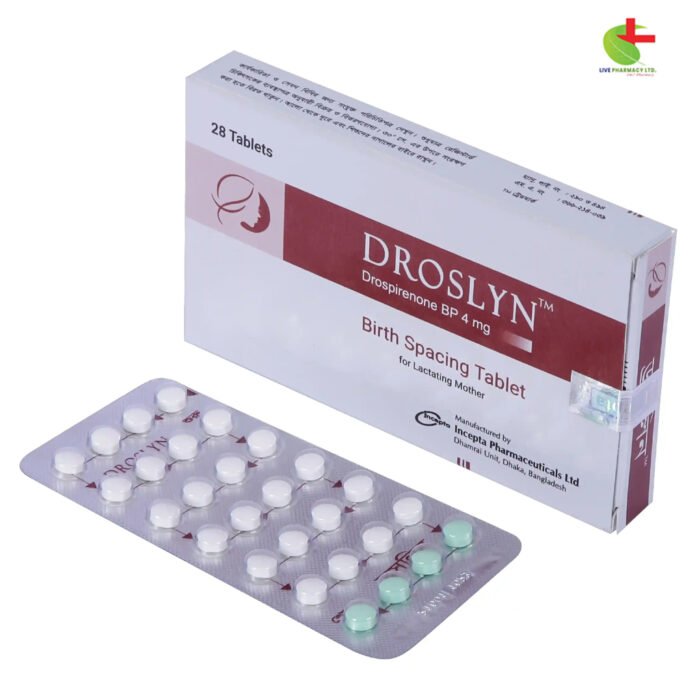 Droslyn Oral Contraceptive - Buy Online at Live Pharmacy | Incepta Pharmaceuticals