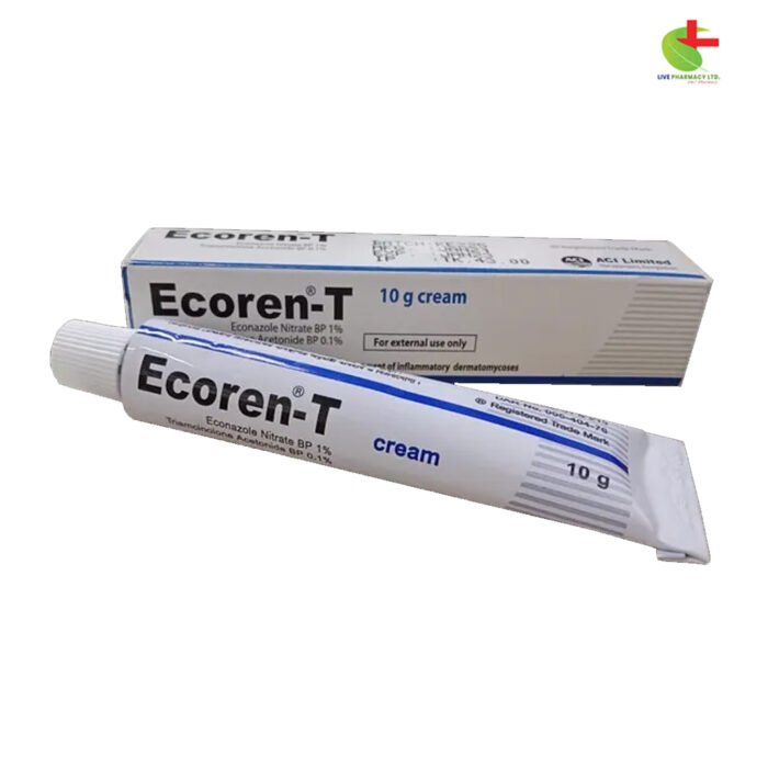 Buy Ecoren-T Cream Online | Effective Antifungal & Anti-inflammatory Treatment - Live Pharmacy