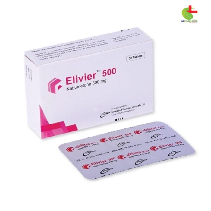 Elivier (Nabumetone) for Osteoarthritis & Rheumatoid Arthritis | Live Pharmacy