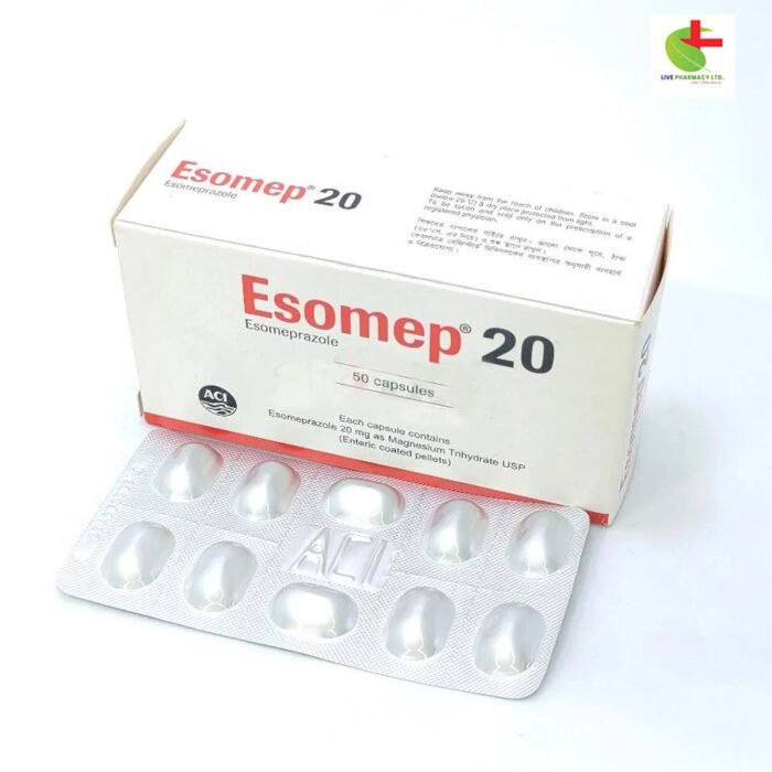 Esomep (Esomeprazole) - GERD, Ulcers & Acid Reflux Treatment | Live Pharmacy