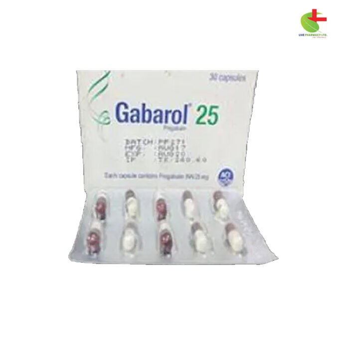 Gabarol (Pregabalin) | Neuropathic Pain, Seizures & Fibromyalgia Treatment | Live Pharmacy