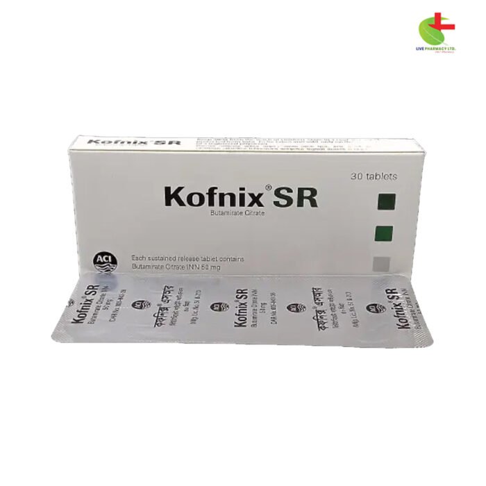 Kofnix Cough Suppressant | Dry Cough Relief | Live Pharmacy | ACI Pharmaceuticals Ltd.