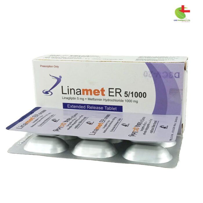 Linamet ER - Blood Sugar Control for Type 2 Diabetes | Live Pharmacy | Incepta Pharmaceuticals