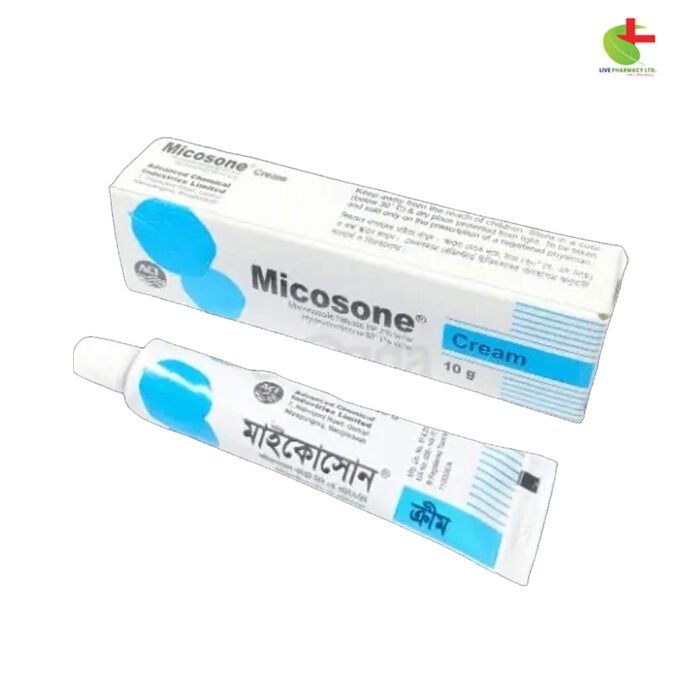 Micosone Cream for Fungal Skin Infections – Effective Antifungal Treatment | Live Pharmacy