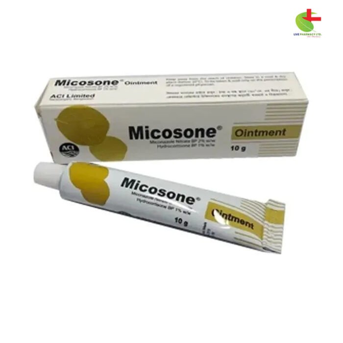 Micosone Ointment for Fungal Skin Infections – Effective Antifungal Treatment | Live Pharmacy