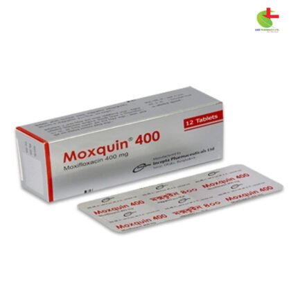 Moxquin 400 | Broad-Spectrum Antibiotic | Live Pharmacy | Incepta Pharmaceuticals Ltd.