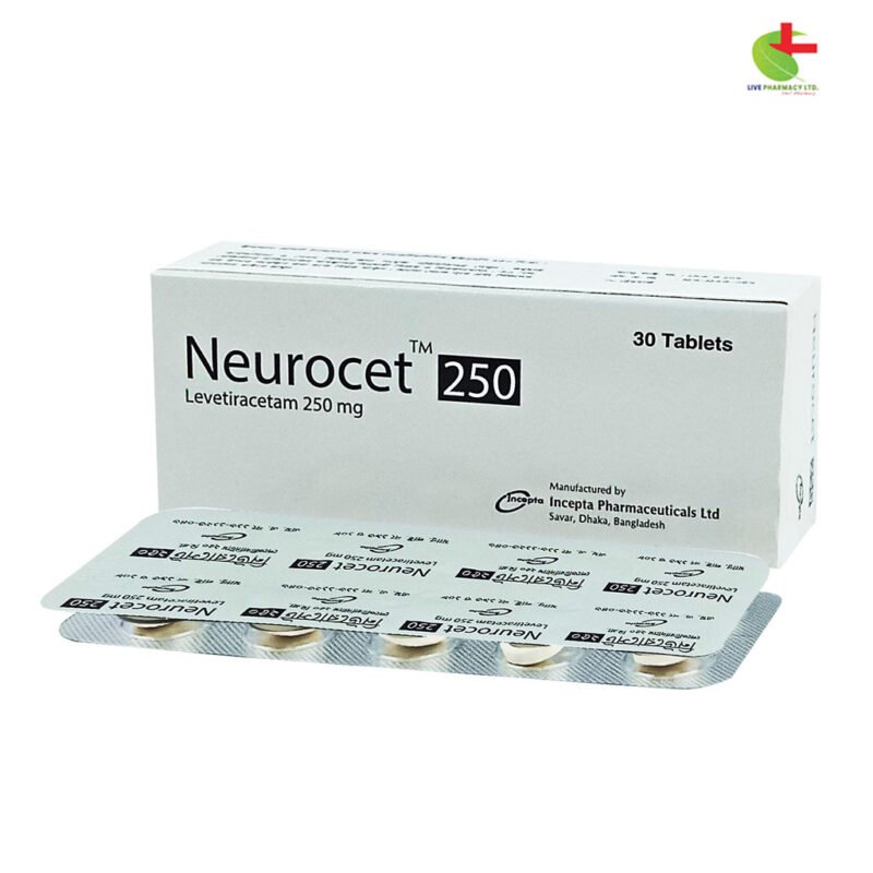 Neurocet for Seizure Treatment | Live Pharmacy | Incepta Pharmaceuticals Ltd.