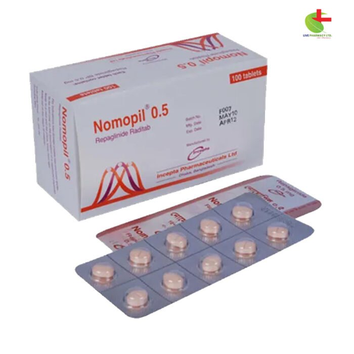 Nomopil (Repaglinide) - Blood Glucose Control for Type 2 Diabetes | Live Pharmacy