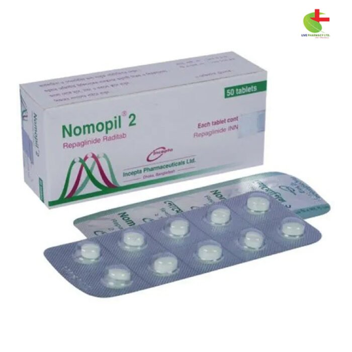 Nomopil (Repaglinide) - Blood Glucose Control for Type 2 Diabetes | Live Pharmacy