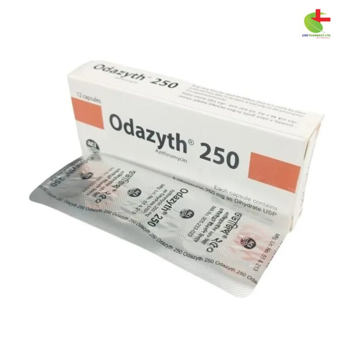 Odazyth (Azithromycin) Antibiotic for Respiratory & Skin Infections | Live Pharmacy