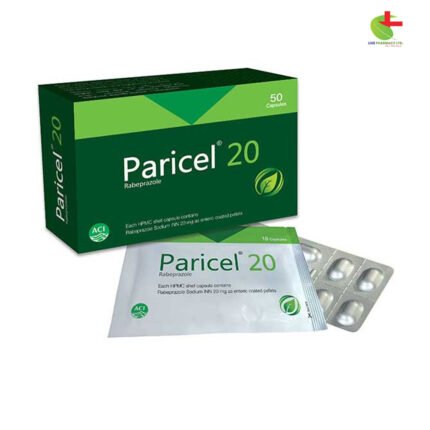 Paricel Gastro-resistant Tablets | Treat GERD, Ulcers & H. Pylori | Live Pharmacy | Incepta Pharmaceuticals