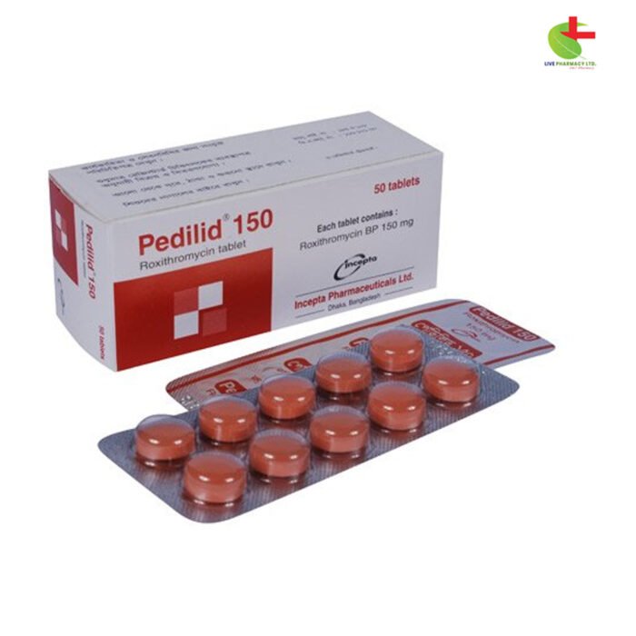 Pedilid 150mg/300mg - Macrolide Antibiotic for Infections | Live Pharmacy