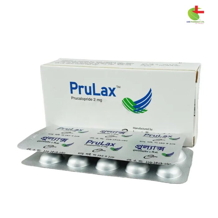 Prulax for Chronic Constipation Treatment - Live Pharmacy | Incepta Pharmaceuticals