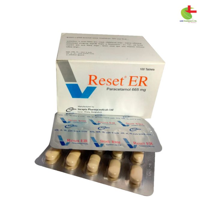 Reset ER - Fast-Acting Pain Relief & Fever Reducer | Live Pharmacy