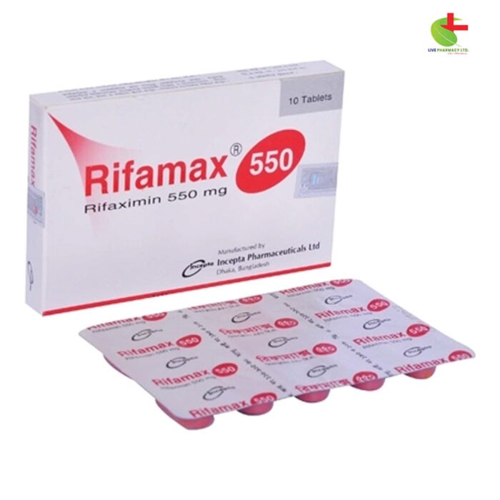 Buy Rifamax (Rifaximin) Online - Treat Traveler’s Diarrhea & IBS - Live Pharmacy