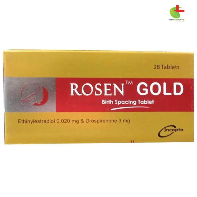 Rosen Gold - Oral Contraceptive for Acne & PMDD | Live Pharmacy