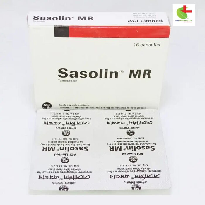 Sasolin MR for Benign Prostatic Hyperplasia (BPH) | Live Pharmacy