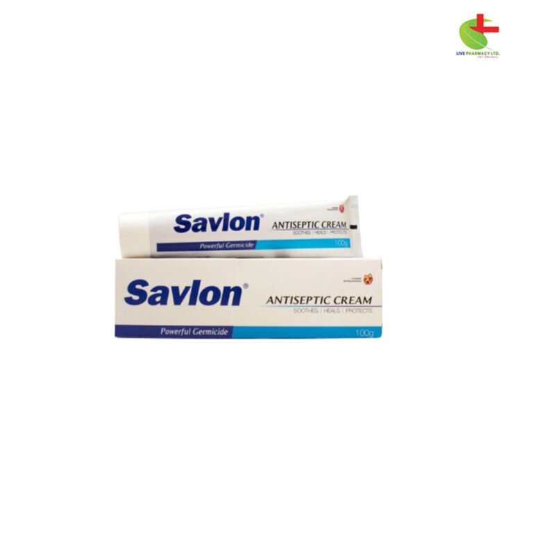Savlon Antiseptic Cream – Effective Skin Protection for Cuts, Scrapes & Infections | Live Pharmacy