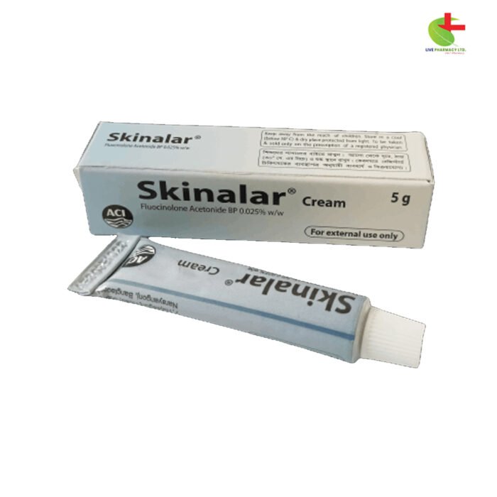 Buy Skinalar Cream & Ointment | Fluocinolone Acetonide for Skin Inflammation - Live Pharmacy