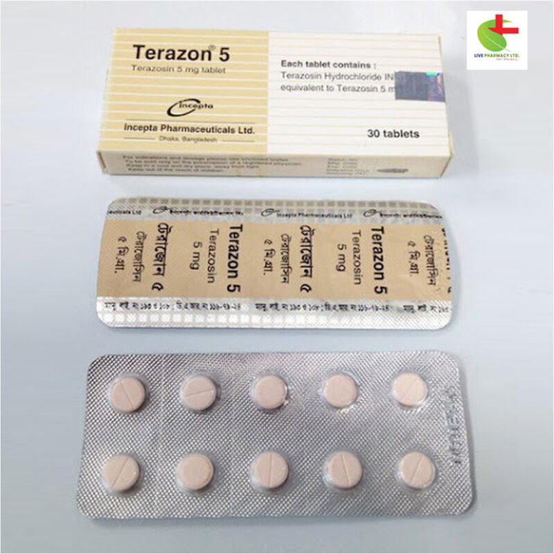 Terazon for BPH & Hypertension | Live Pharmacy | Incepta Pharmaceuticals