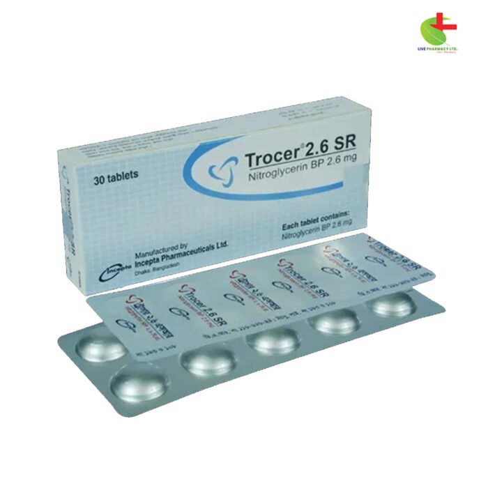 Trocer 2.6 SR - Effective Angina Pectoris Prevention | Live Pharmacy