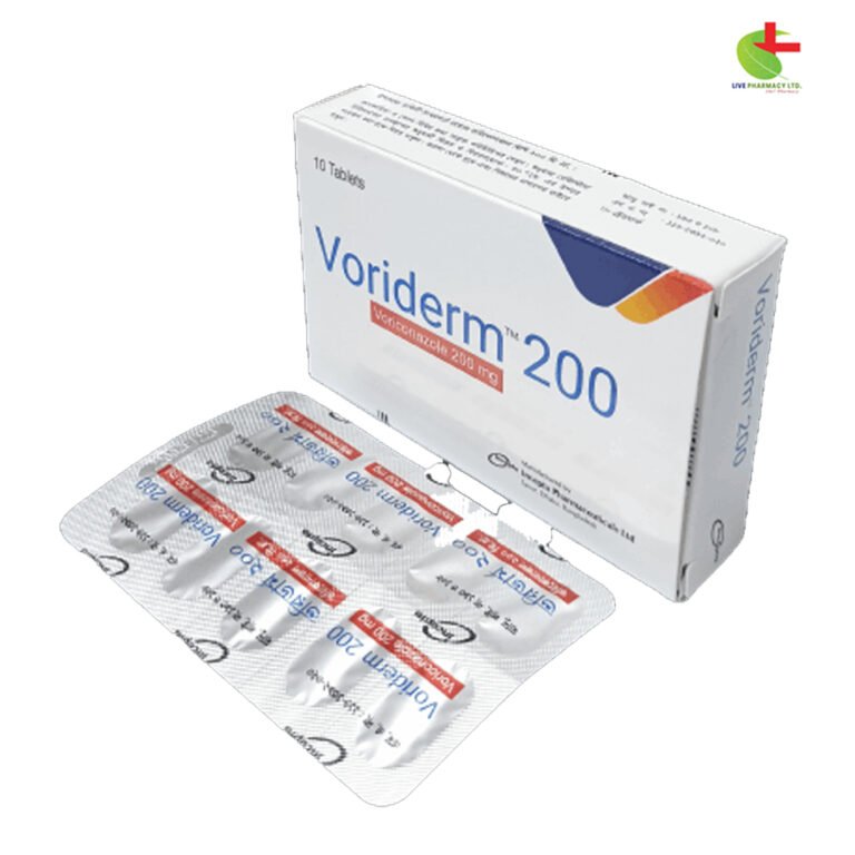 Buy Voriderm (Voriconazole) Online | Antifungal Treatment | Live Pharmacy by Incepta Pharmaceuticals
