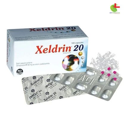 Buy Xeldrin (Omeprazole) for Gastric Ulcers & GERD | Live Pharmacy by Incepta Pharmaceuticals