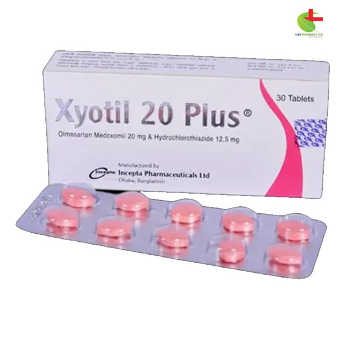 Xyotil Plus 20 | Effective Hypertension Treatment | Live Pharmacy